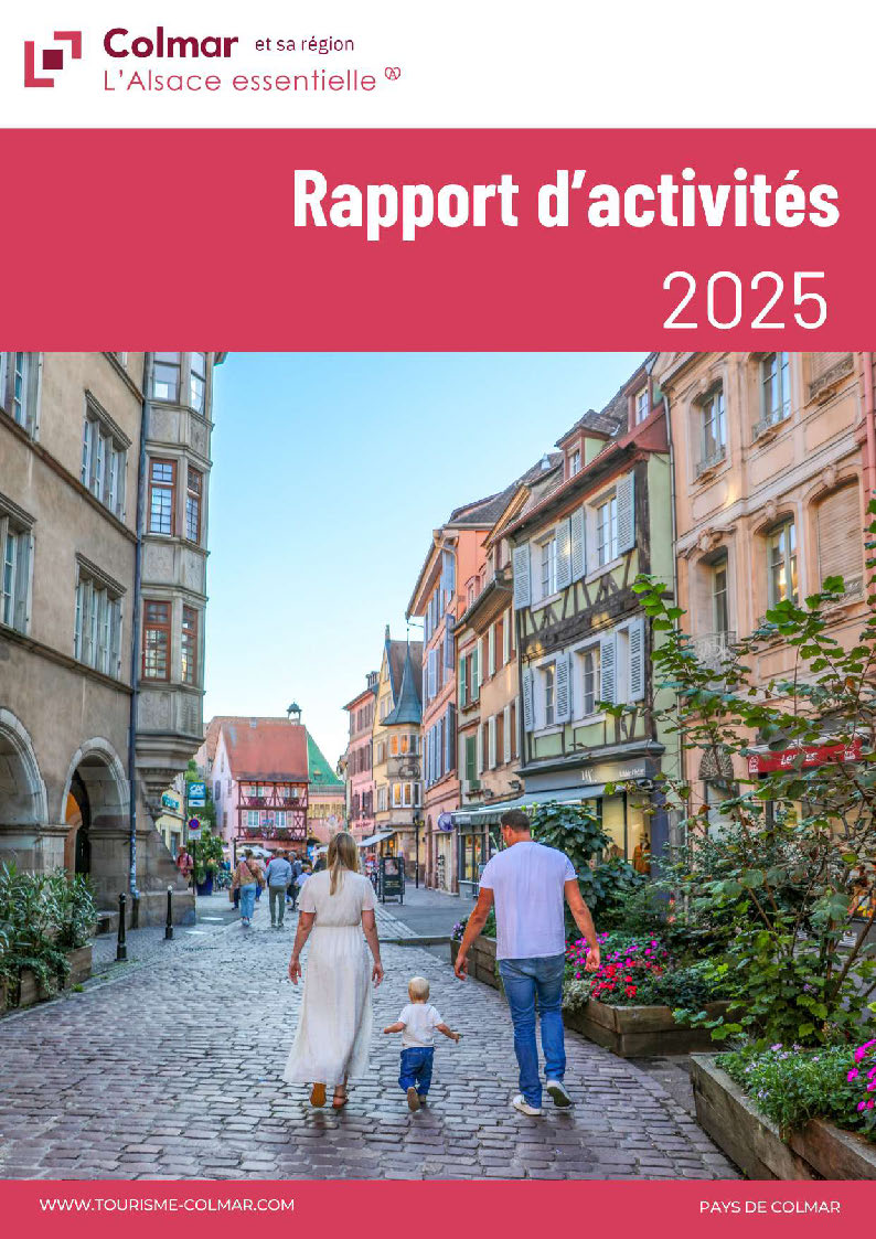 Rapport d'activité 2025 - Office de Tourisme de Colmar et sa région