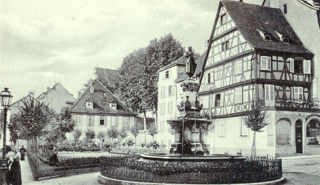 Place des six montagnes noires - Colmar