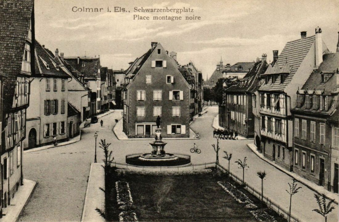 Place des six montagnes noires - Colmar