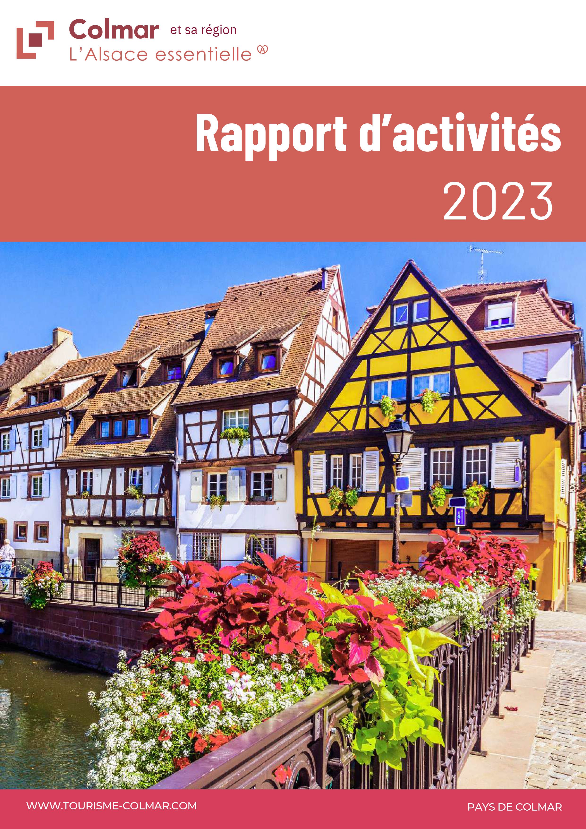 Rapport d'activité 2022 - Office de Tourisme de Colmar et sa région