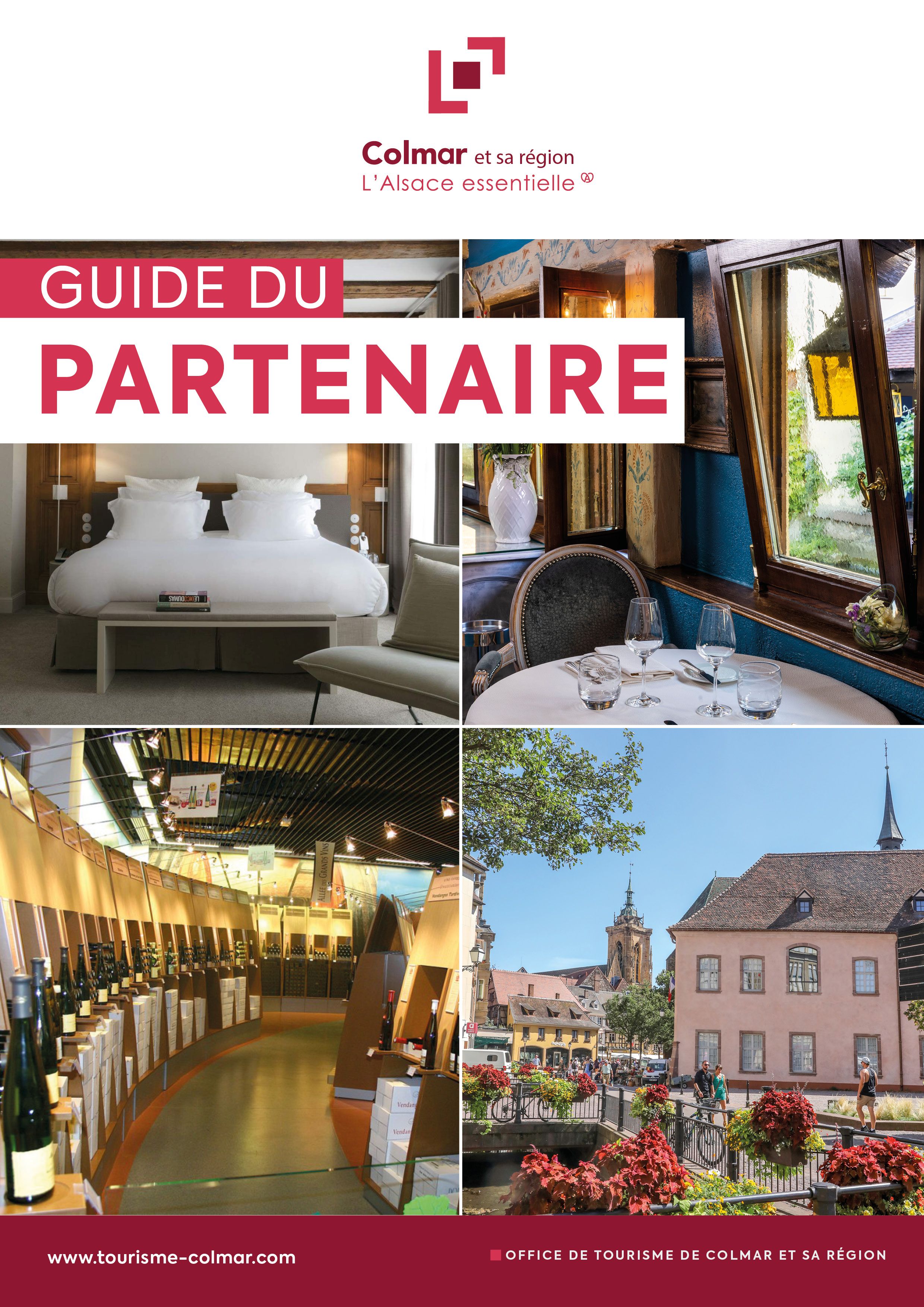 Couverture guide du partenaire - Office de tourisme de Colmar